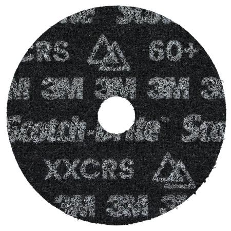 Preview: Scotch-Brite™ Präzisions-Vliesscheibe Heavy Duty, HD-DH, X-Extra Coarse 60+, 127 mm x 22.23 mm, 50 ea/Case