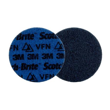Scotch-Brite™ Präzisions-Vliesscheibe, PN-DH, Sehr fein,115 mm x Keine Bohrung (NH), 25/Innenverpackung, 100 Stück/Karton