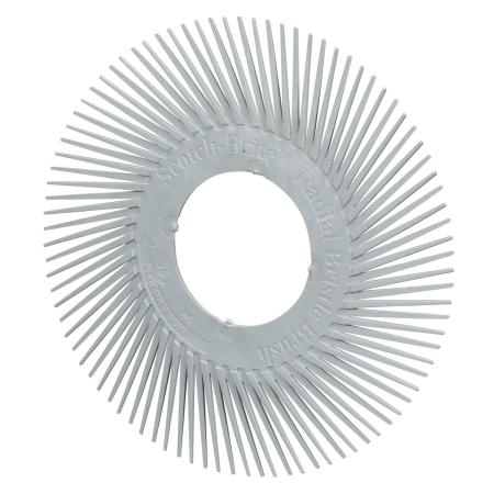 Preview: Scotch-Brite™ Precision Radial Bristle Brush, PN-RB, 120+, 152,4 mm (6 Zoll), Typ A, ohne Adapter