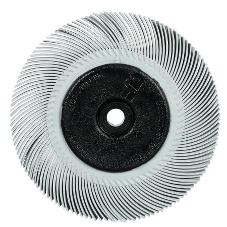 Preview: Scotch-Brite™ Precision Radial Bristle Brush, PN-RB, 120+, 152,4 mm x 11,113 mmx 25,4 mm (6 zoll x 7/16 Zoll x 1 Zoll), Typ C, mit Adapter