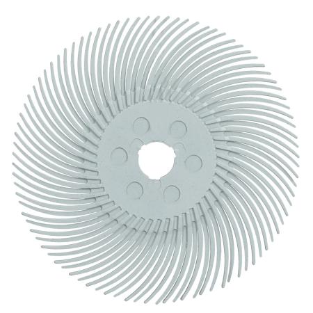 Preview: Scotch-Brite™ Precision Radial Bristle Brush, PN-RB, 120+, 76,2 mm x 9,525 mm (3 Zoll x 3/8 Zoll), Typ C