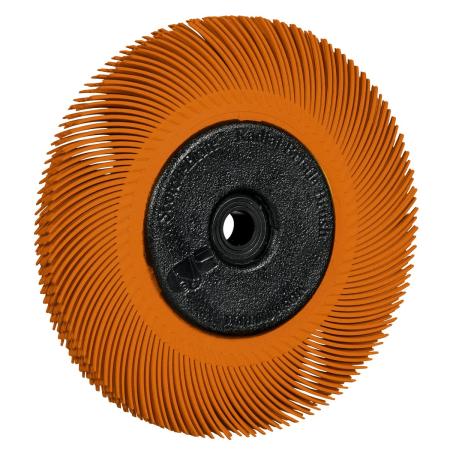 Preview: Scotch-Brite™ Precision Radial Bristle Brush, PN-RB, 80+, 152,4 mm x 11,113 mm x 25,4 mm (6 Zoll x 7/16 Zoll x 1 Zoll), Typ C, mit Adapter