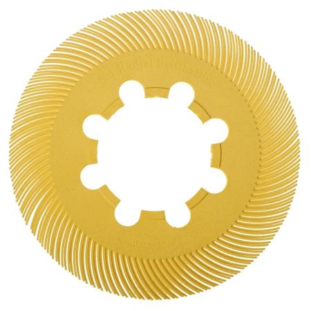 Scotch-Brite™ Radial Bristle Brush BB-ZB Einzelsegment, gelb, 193,5 mm, P80, Typ C (Nachfüllpackung)