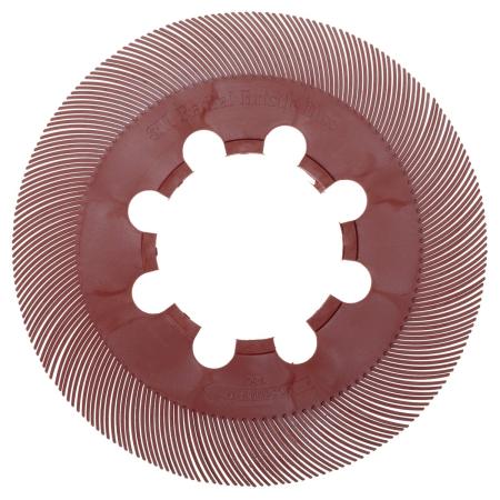 Scotch-Brite™ Radial Bristle Brush BB-ZB Einzelsegment, rot, 193,5 mm, P220, Typ C (Nachfüllpackung)