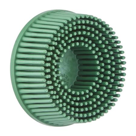 Scotch-Brite™ Roloc™ Bristle Disc RD-ZB, TR, grün, 50 mm x 15.9 mm, Tapered