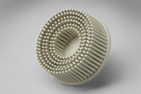 Scotch-Brite™ Roloc™ Bristle Disc RD-ZB, weiß, 25,4 mm x 15,9 mm, P120