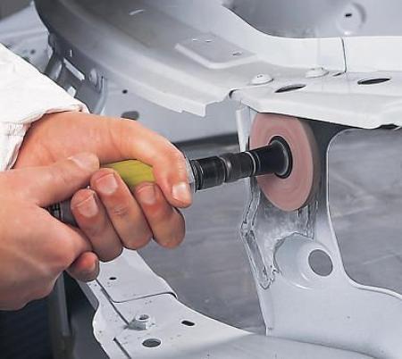 Preview: Scotch-Brite™ Roloc™ EXL Verpresste Kompaktscheibe XL-UR, 50,8 mm, 8A MED