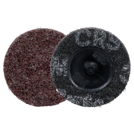 Scotch-Brite™ Roloc™ Präzisions-Vliesscheibe für höchste Anforderungen, HD-DR, Coarse 120+, TR, 51 mm, 50/Carton, 200 ea/Case