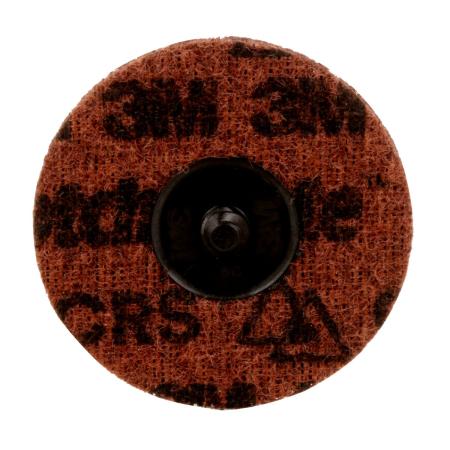 Scotch-Brite™ Roloc™ Präzisions-Vliesscheibe, PN-DR, Grob, TR, 76.2 mm, 25/Innenverpackung, 100 Stück/Karton, Spender-Packung