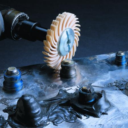 Scotch-Brite™ SR Radial Bristle Disc SS-ZB, 75 mm x 9,53 mm