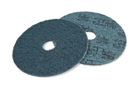 Preview: Scotch-Brite™ Surface Conditiong Surface Conditioning Vliesscheibe SC-DH, blau, 125 mm x 22 mm, A VFN