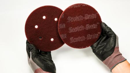 Preview: Scotch-Brite™ Vliesscheibe 7447 PRO, 152,8 mm, A VFN