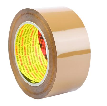 Scotch® Hochleistungs-Verpackungsklebeband 375E, Braun, 50 mm x 66 m, 0.075 mm