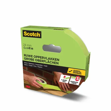 Scotch® Malerabdeckband für raue Oberflächen, 24 mm x 41 m, 1 Rolle/Packung, PEFC Controlled Sources SGSCH-PEFC-COC-110078