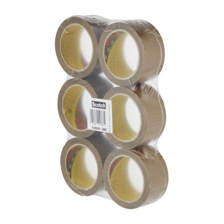 Scotch® PP Verpackungsklebeband 309, Braun, 50 mm x 66 m, 0.05 mm