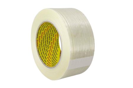 Scotch® Universelles Filamentklebeband 8956, Transparent, 50 mm x 50 m, 0.131 mm, einzelverpackt