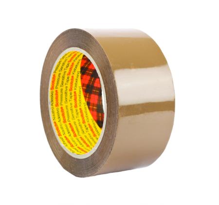 Scotch® Verpackungsklebeband 313, Braun, 50 mm x 66 m, 0.065 mm, 0.065 mm