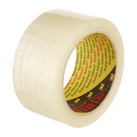 Scotch® Verpackungsklebeband 371, Transparent, 75 mm x 66 m, 0.048 mm