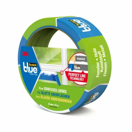ScotchBlue™ Malerabdeckband 20933625, 36 mm x 25 m, Blau, 1 Rolle Malerabdeckband
