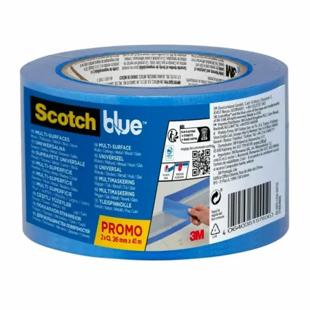 ScotchBlue™ Malerabdeckband „Multi-Surface“, 36 mm x 41 m, 2 Rollen/Packung, 100% PEFC, SGSCH-PEFC-COC-110078