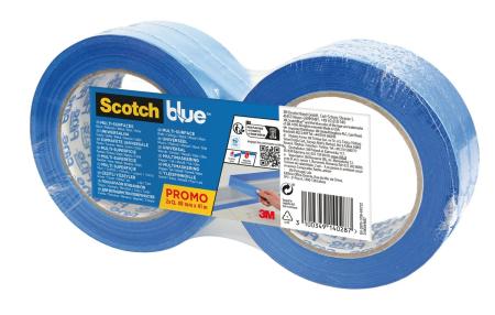 ScotchBlue™ Malerabdeckband „Multi-Surface“, 48 mm x 41 m, 2 Rollen/Packung, 100% PEFC, SGSCH-PEFC-COC-110078