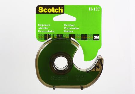 Scotch™ Nachfüllbarer Handabroller H127, Rauchgrau, 1 Abroller/Packung