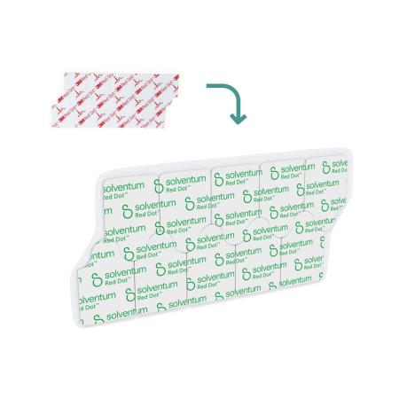 Solventum™ Red Dot™ EKG-Elektrode für das diagnostische Ruhe-EKG, 2360, 100/PAC