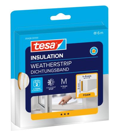 tesamoll® 5428, 6m x 9mm, weiss