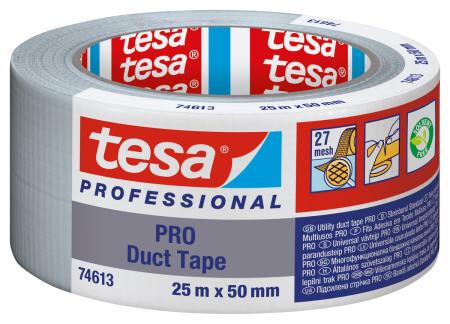 tesa® 74613 ECO PRO Gewebeband 25m x 50mm, silber