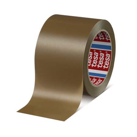 tesapack® 4100 PVC, 66m x 75mm, chamois