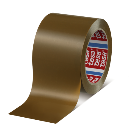 tesapack® 4124 PVC, 66m x 75mm, chamois