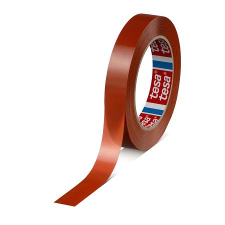 tesa® 4287 MOPP Strapping tape, 66m x 25mm, orange