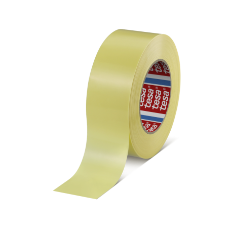 tesa® Strapping 4289, ca. 1500m x 1400mm, gelb