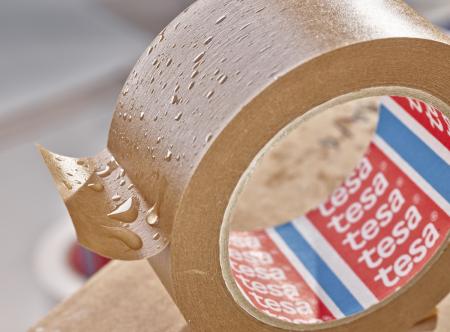 Preview: tesapack® PapierHotmelt 50m x 75mm wePV12