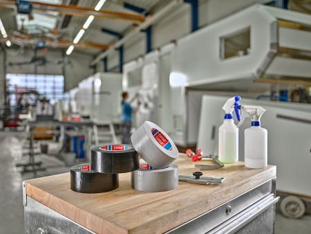 Preview: tesa® 4615 PCR, 50m, 50mm, grau