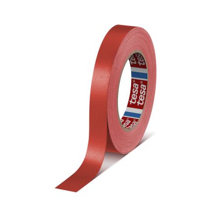 tesaband® 4651 Premium, 25m x 19mm, rot
