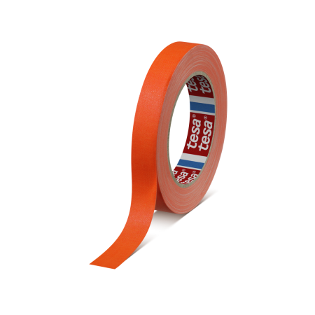 tesaband® 4671, 25m x 19mm, fluoresz.-orange