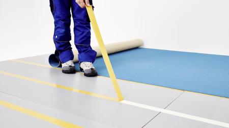 Preview: tesafix® 4964, 50m x 100mm, weiss