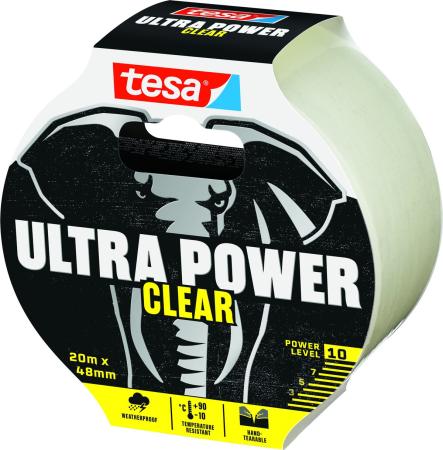Preview: tesa® 56497 Ultra Power Extreme Tape, 20m x 48mm, transparent