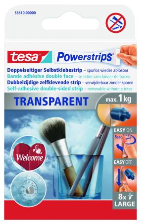 Preview: tesa® 58810 Powerstrips Large, transparent