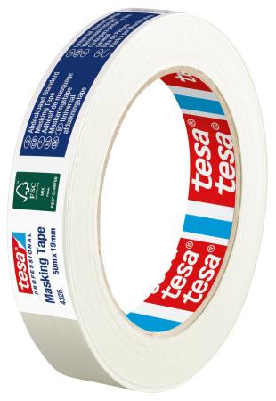 Preview: tesa® 4325 Paper Masking, 50m x 19mm, chamois