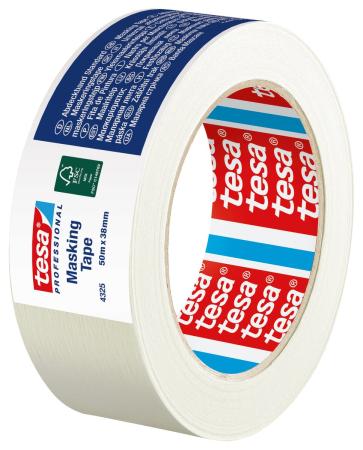 Preview: tesa® 4325 Paper Masking, 50m x 38mm, chamois