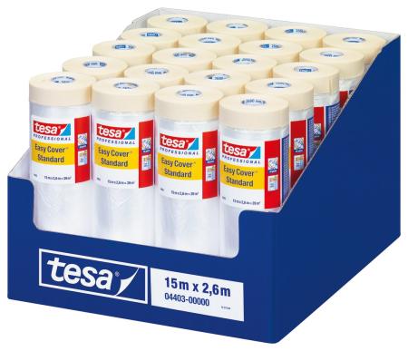 Preview: tesa® 4403 Easy Cover, 15m x 2600mm, chamois