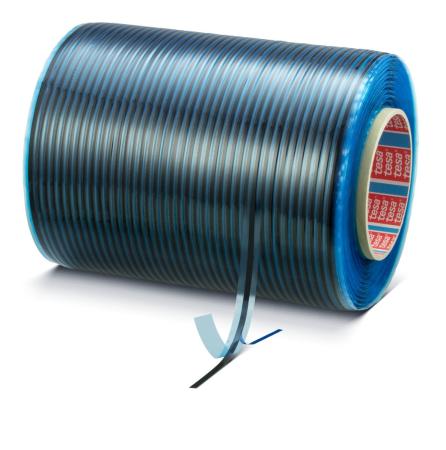Preview: tesa®ACXplus 7815 Black Line, 25m x 1260mm, schwarz