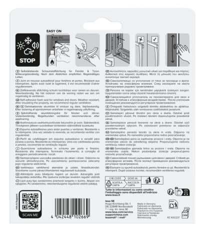 Preview: tesamoll® 5559 STANDARD, I-Profil, 6m x 9mm x 4mm, braun