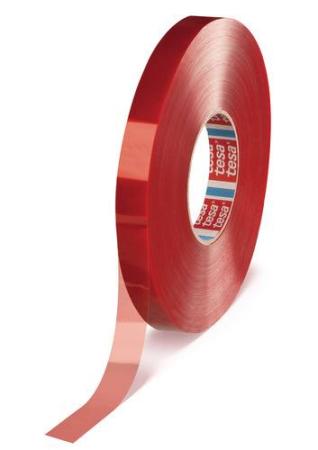 tesa 4128, PVC-Träger, 66m x 25mm, rot