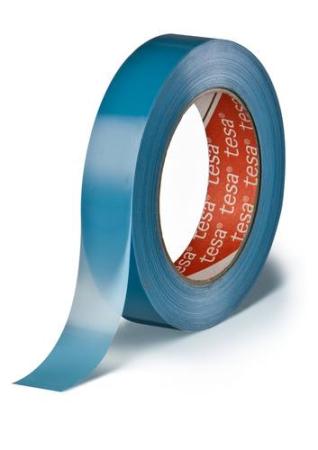 tesa Strapping 4298, 66m x 19mm, hellblau