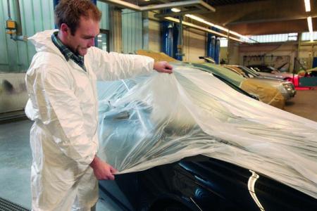 Preview: tesa® 4394 Easy Protect Standard, 300m x 4000mm, weiß-transparent