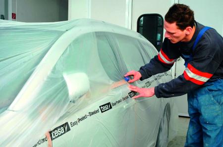 Preview: tesa® 4394 Easy Protect Standard, 300m x 4000mm, weiß-transparent