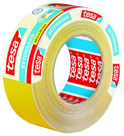 Preview: tesa® duct tape 4662, 50m x 48mm, gelb